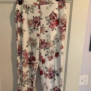 Floral pants